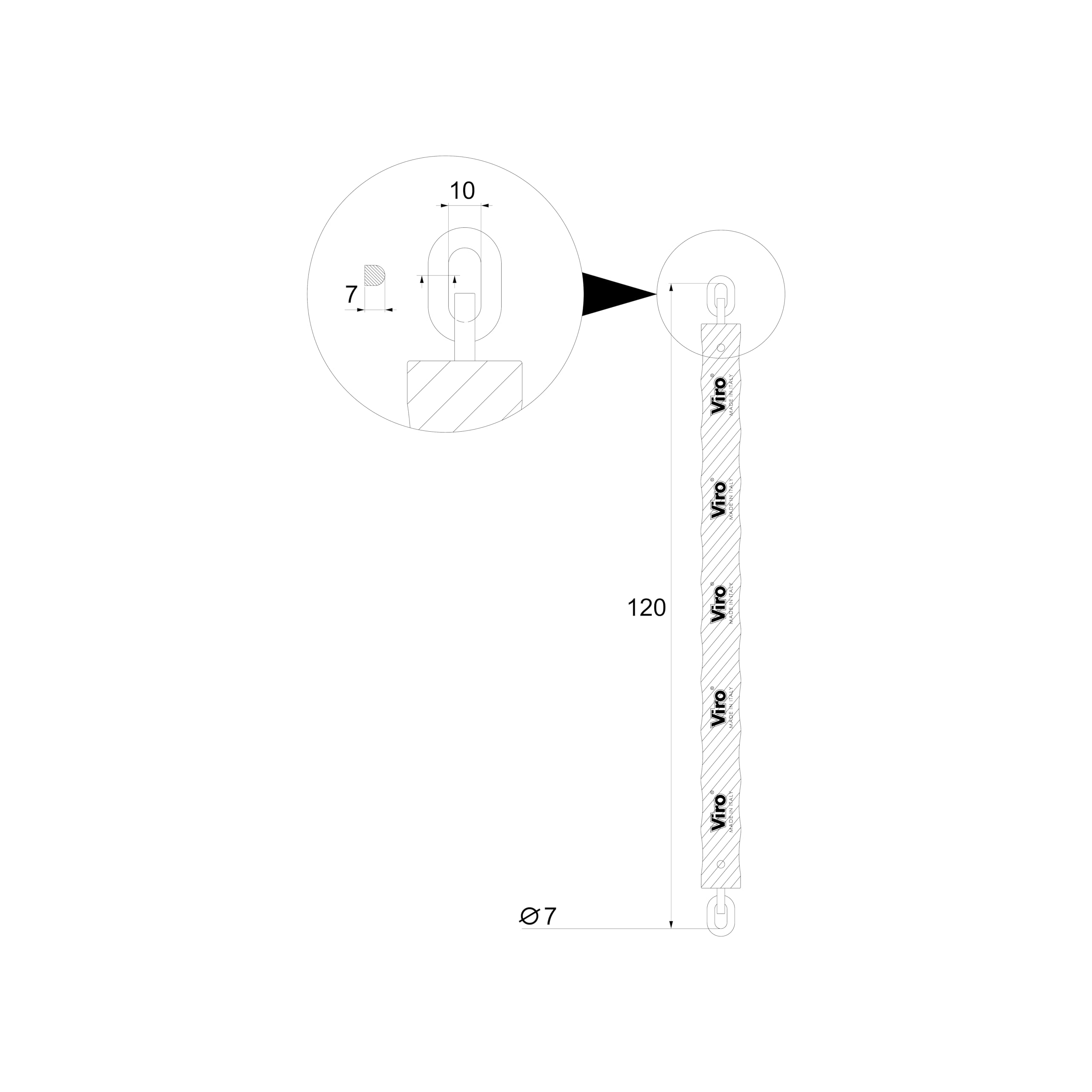 viro-catena-moto-e-scooter-sezione-semiquadra-7-mm-lunghezza-120-cm image 3