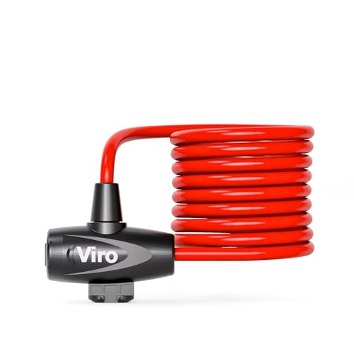 viro-hawaii-lucchetto-per-bici-con-cavo-8mm-x-180cm-rosso image 7