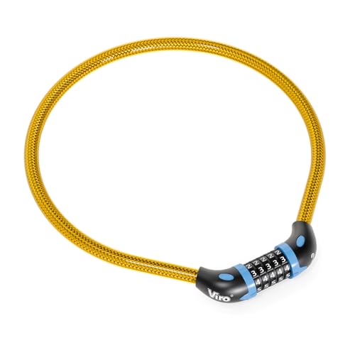 viro-capri-lucchetto-bici-a-cavo-15mm-x-80cm-giallo image 6