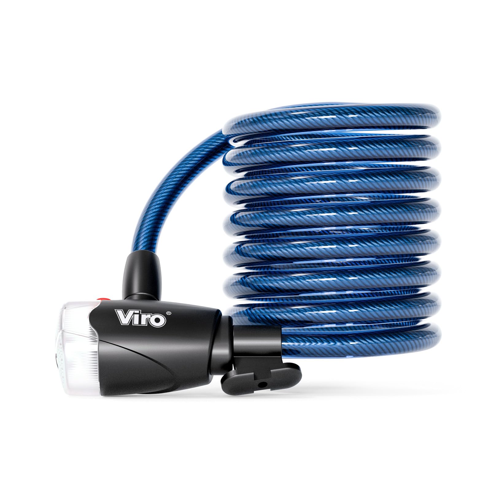 viro-ibiza-lucchetto-per-bici-con-led-12mm-x-180cm-blu image 2