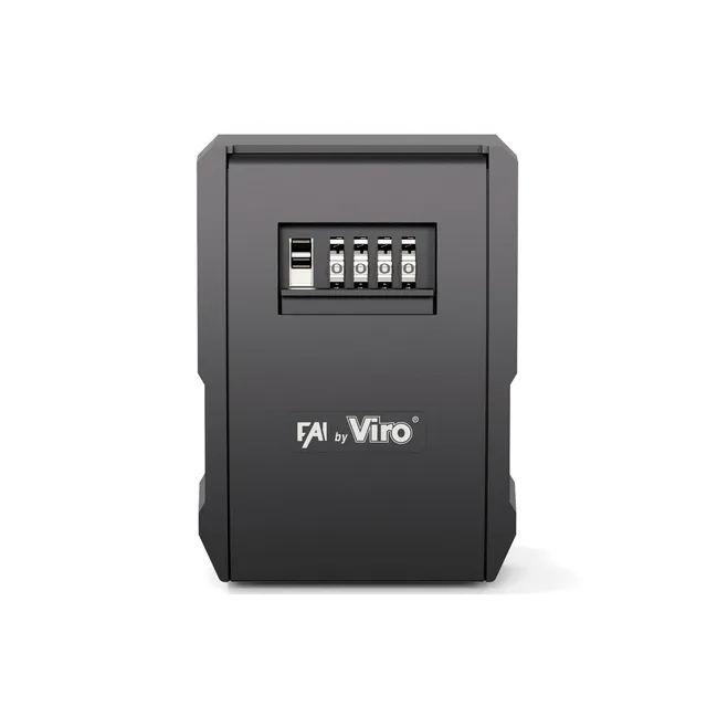 viro-mini-cassetta-portachiavi-large-a-combinazione-nero image 1