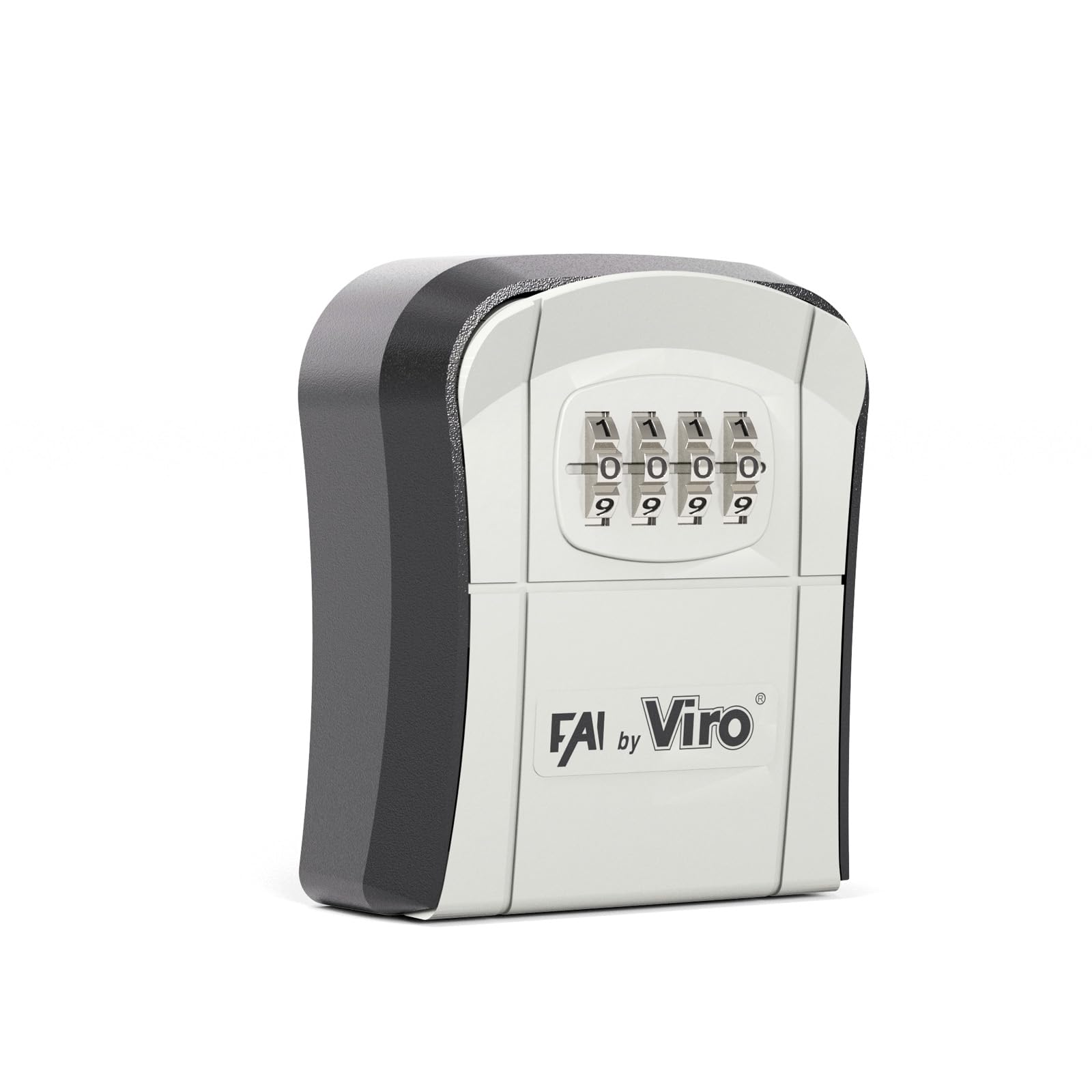 viro-mini-cassetta-portachiavi-small-a-combinazione-grigio image 2