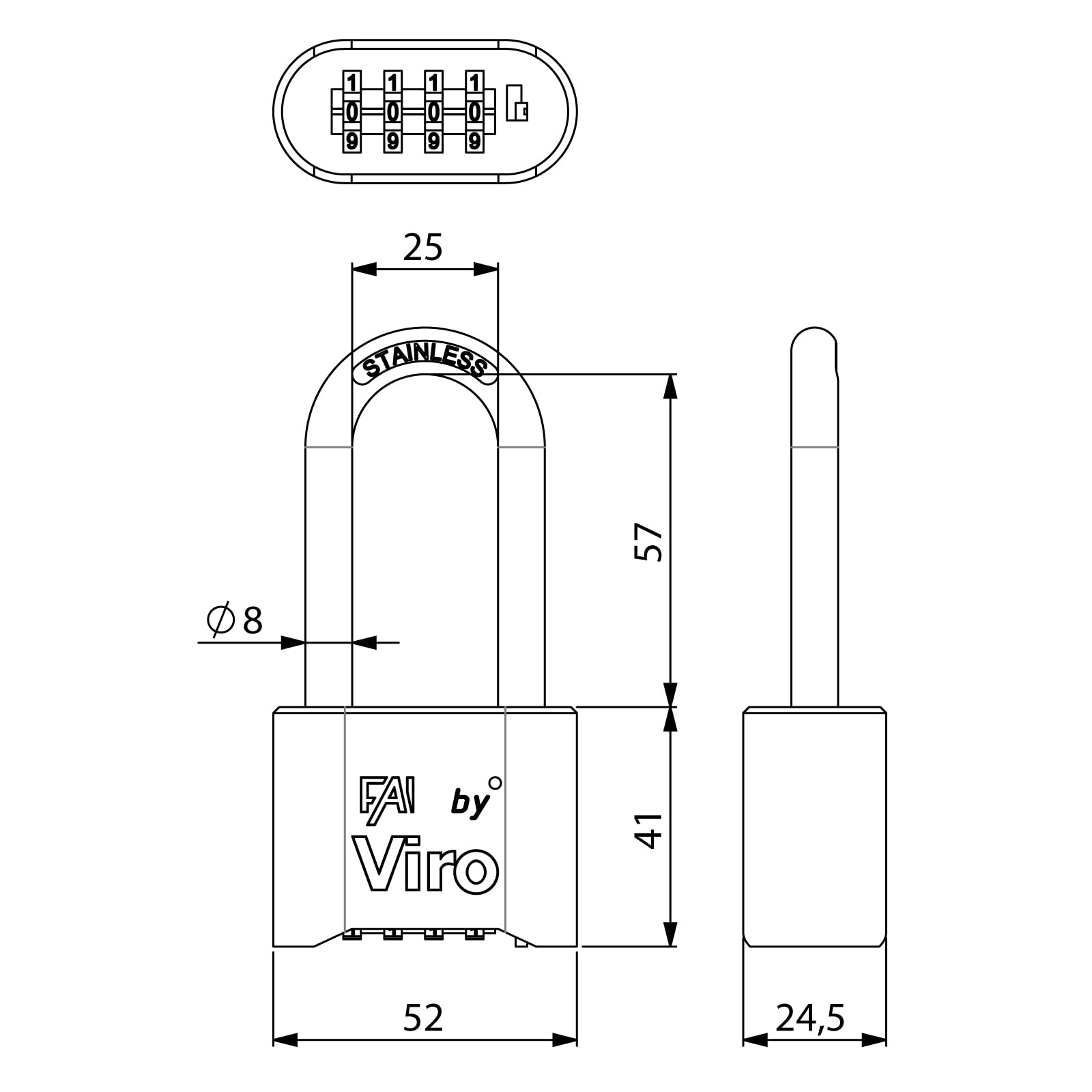 viro-lucchetto-a-combinazione-variabile-4-combinatori-base-52mm image 5