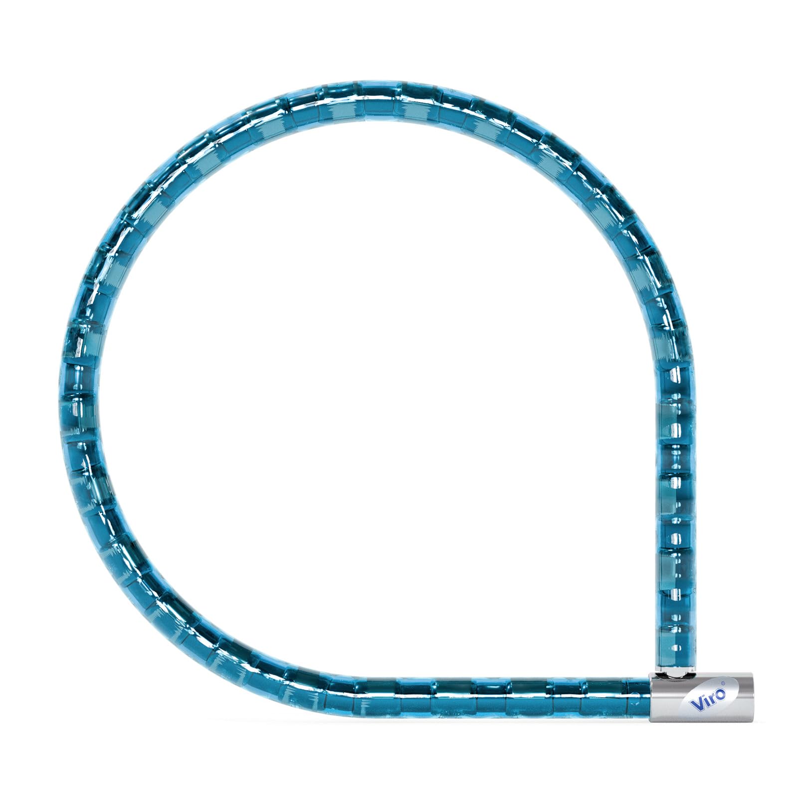 viro-serpis-lucchetto-bici-corazzato-25mm-100cm-blu image 2