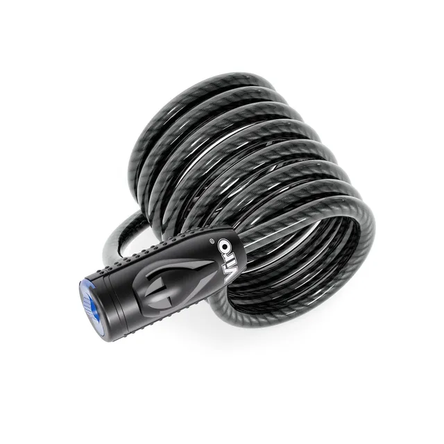 viro-cayman-cavo-antifurto-intrecciato-12mm-x-150cm-nero image 1