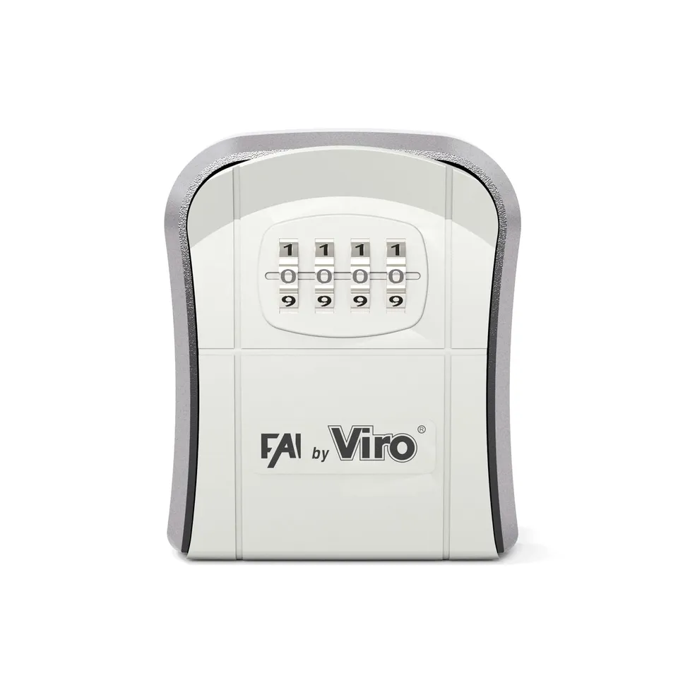 viro-mini-cassetta-portachiavi-small-a-combinazione-grigio image 1