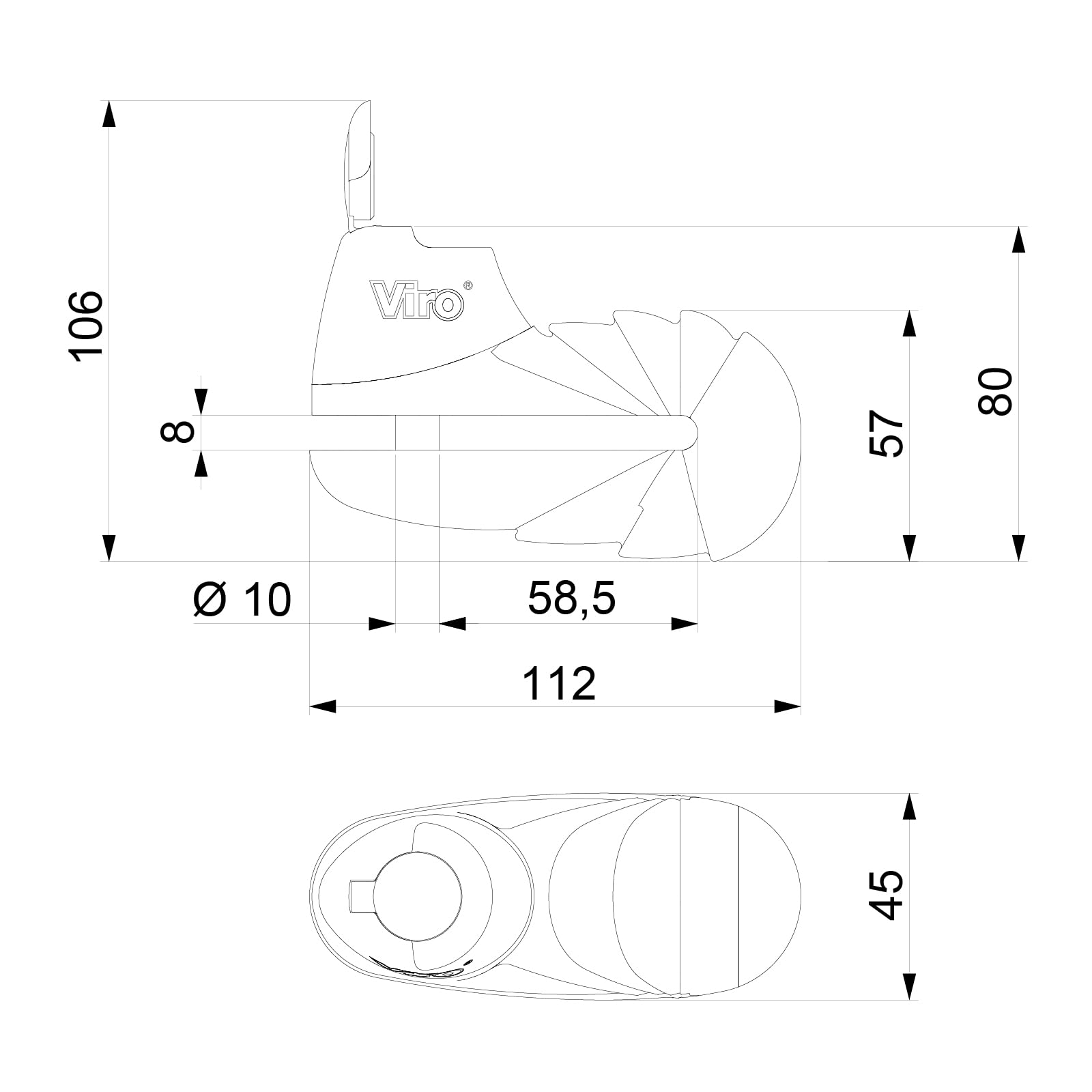 viro-armadillo-bloccadisco-moto-e-scooter-anti-morsa-asta-10-mm-cromato image 4