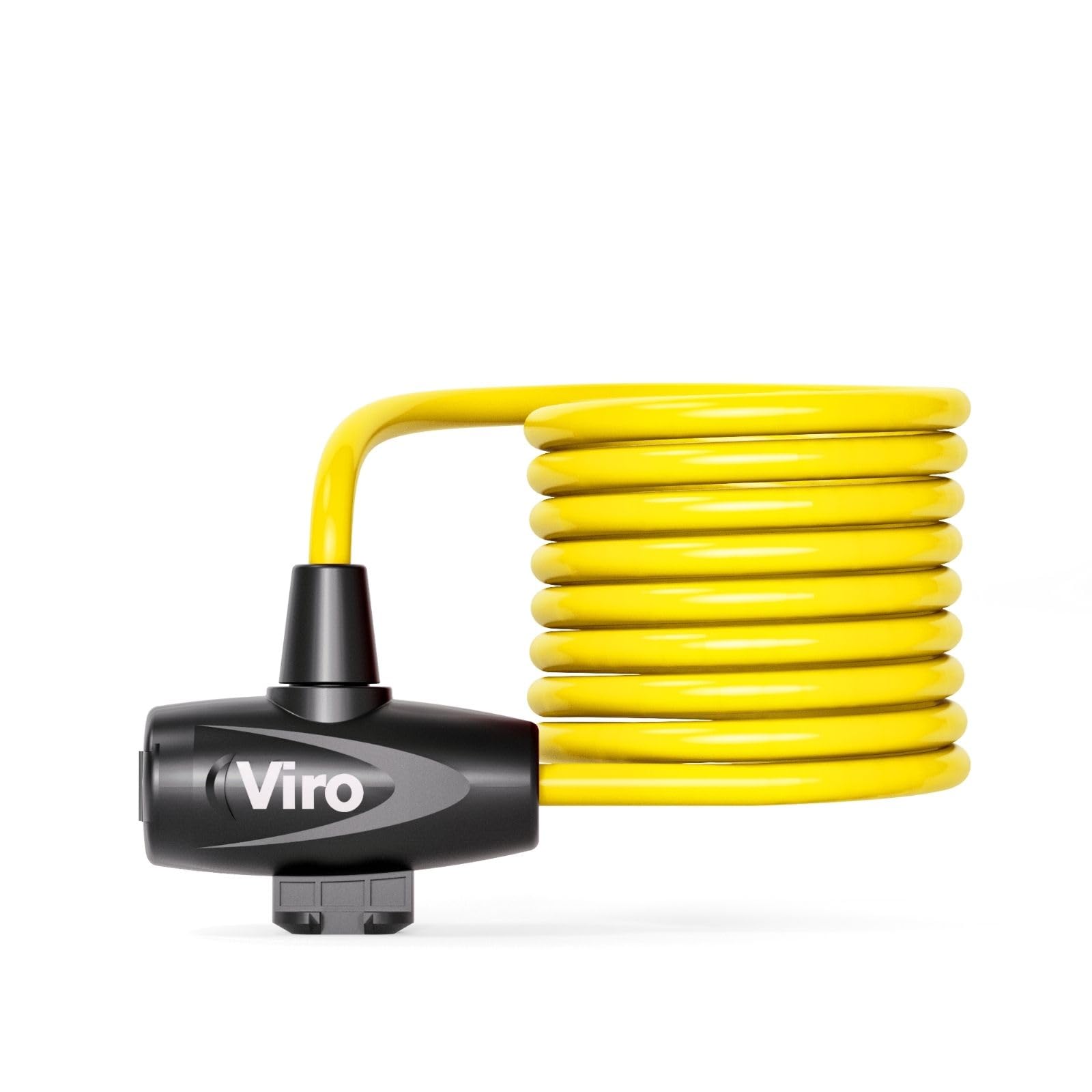 viro-hawaii-lucchetto-per-bici-con-cavi-8mm-x-180cm-giallo image 2